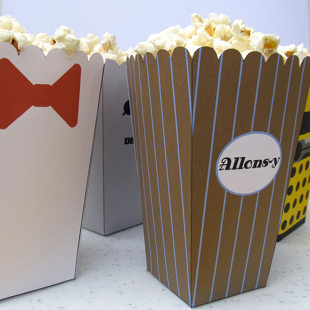 10th Doctor Popcorn Holder